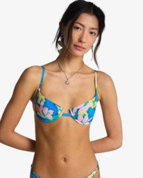 0 Sol Searcher Leah - Haut de bikini à armatures pour Femme Bleu EBJX300132 Billabong