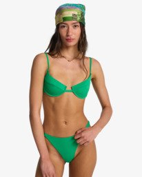 0 Sol Searcher Leah - Bikinitop met Beugels voor Dames Green EBJX300132 Billabong
