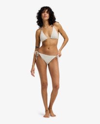 1 Twisted Tides Remi Tri - Triangle-Bikinioberteil f&uuml;r Frauen Weiss EBJX300150 Billabong