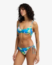 2 Sol Searcher Tropic - Tie Side Bikini Bottoms for Women Blue EBJX400100 Billabong