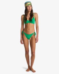 1 Sol Searcher Tropic - Bas de bikini &agrave; nouer sur les c&ocirc;t&eacute;s pour Femme Vert EBJX400100 Billabong