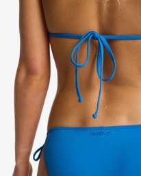 3 Sol Searcher Tropic - Tie Side Bikini Bottoms for Women Blue EBJX400100 Billabong