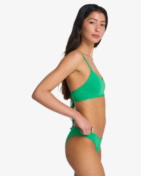 2 Sol Searcher Hike - Bikini Bottoms for Women Green EBJX400101 Billabong