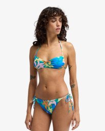 1 Sol Searcher Tie Side Tanga - Bikini Bottoms for Women Blue EBJX400106 Billabong