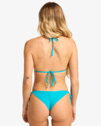 0 Sol Searcher Tie Side - Bas de bikini couvrance mini pour Femme Bleu EBJX400106 Billabong