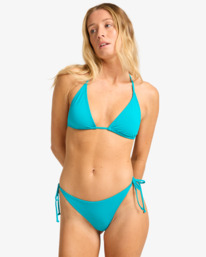 1 Sol Searcher Tie Side - Bas de bikini couvrance mini pour Femme Bleu EBJX400106 Billabong