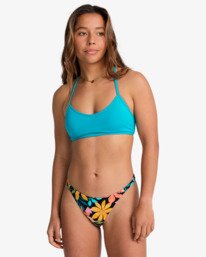 1 Sol Searcher Maya - Bas de maillot taille basse pour Femme Bleu EBJX400119 Billabong