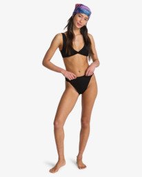 1 Sol Searcher Aruba - Mid-Waist Bikini Bottoms para Mulher Preto EBJX400120 Billabong