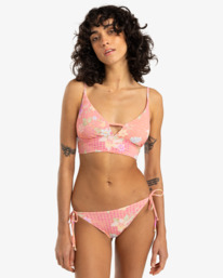 2 Crazy For Coral - Bikinibroekje met Medium Bedekking voor Dames Orange EBJX400131 Billabong