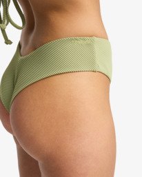 3 Tanlines Fiji - Bikiniunterteil mit knapper Bedeckung für Frauen Grün EBJX400138 Billabong