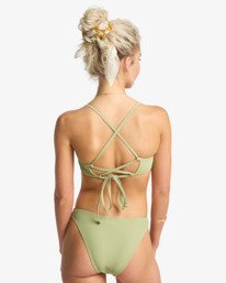 0 Tanlines Hike - Parte de baixo de biquíni com cobertura reduzida para Mulher Verde EBJX400140 Billabong
