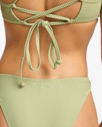 2 Tanlines Hike - Parte de baixo de biquíni com cobertura reduzida para Mulher Verde EBJX400140 Billabong