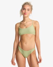 1 Tanlines Hike - Parte de baixo de biquíni com cobertura reduzida para Mulher Verde EBJX400140 Billabong