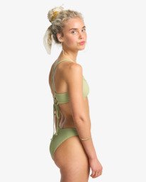 3 Tanlines Hike - Parte de baixo de biquíni com cobertura reduzida para Mulher Verde EBJX400140 Billabong