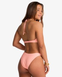 0 Tanlines - Skimpy Coverage Bikini Bottoms for Women Pink EBJX400140 Billabong