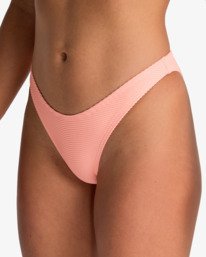 3 Tanlines - Skimpy Coverage Bikini Bottoms for Women Pink EBJX400140 Billabong