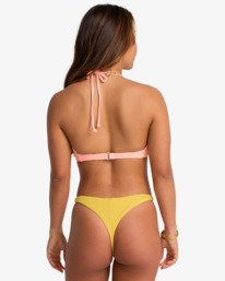 1 Tanlines - Bas de maillot de bain à couvrance échancrée pour Femme Jaune EBJX400143 Billabong