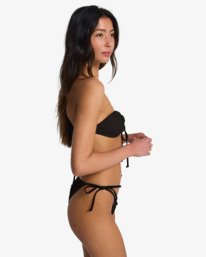 2 Summer High Low Tide - Knappes Bikiniunterteil f&uuml;r Frauen Schwarz EBJX400153 Billabong