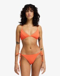 1 Summer High Low Tide - Bas de bikini &eacute;chancr&eacute; pour Femme Orange EBJX400153 Billabong