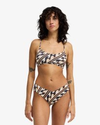 1 Dark Wave Fiji - High Leg Bikini Bottoms for Women Multi EBJX400181 Billabong