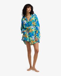 1 Summer Love - Cover-Up Hemd f&uuml;r Frauen Blau EBJX603004 Billabong