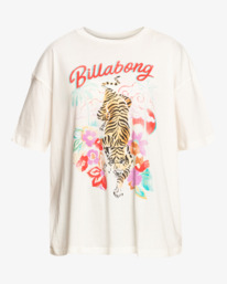 6 Easy Tiger - T-shirt pour Femme Blanc EBJZT00108 Billabong