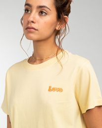 4 Lovemby - T-Shirt for Women Yellow EBJZT00143 Billabong