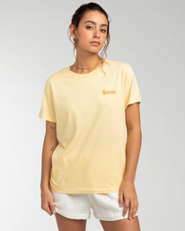 0 Lovemby - T-Shirt for Women Yellow EBJZT00143 Billabong