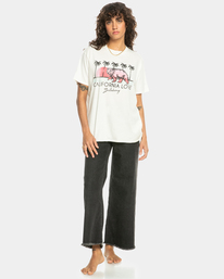 1 California Love - T-shirt para Mulher Branco EBJZT00148 Billabong