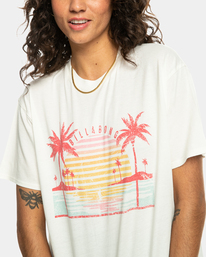 4 Golden Island - T-Shirt für Frauen Weiss EBJZT00149 Billabong