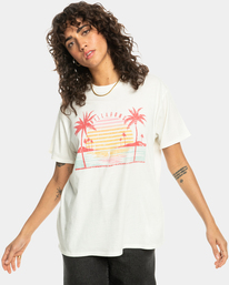 0 Golden Island - T-Shirt für Frauen Weiss EBJZT00149 Billabong