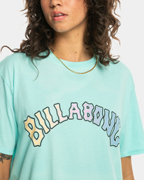 4 Mahalo - T-shirt pour Femme Bleu EBJZT00151 Billabong