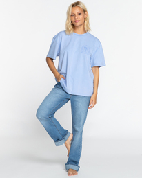 1 Under The Palms - Camiseta para Mujer Violeta EBJZT00197 Billabong