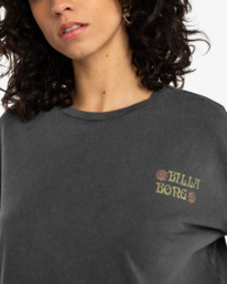 1 Out Until Dawn - Short Sleeves T-Shirt for Women Black EBJZT00413 Billabong