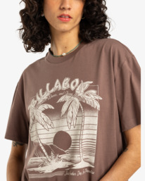 1 Sweet Escape - Short Sleeves T-Shirt for Women Brown EBJZT00419 Billabong