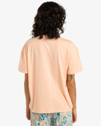 3 In The Balance - T-shirt à manches courtes pour Femme Rose EBJZT00420 Billabong