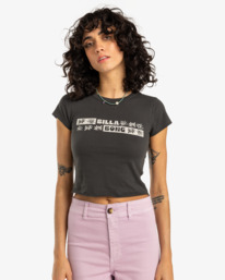 0 Paradise Way - T-shirt à manches courtes pour Femme Noir EBJZT00435 Billabong