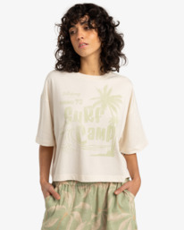 0 Honoluna - T-shirt de mangas curtas para Mulher Branco EBJZT00440 Billabong