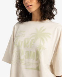 1 Honoluna - T-shirt de mangas curtas para Mulher Branco EBJZT00440 Billabong