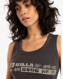 1 Sun Up - Camiseta sin Mangas para Mujer Negro EBJZT00441 Billabong