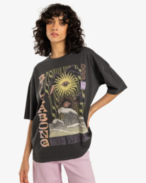 1 Swell Trip - T-Shirt für Frauen Schwarz EBJZT00443 Billabong