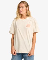 0 Close Sunshine - T-Shirt à manches courtes pour Femme Blanc EBJZT00445 Billabong