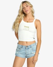 0 Day Trip - Vest Top for Women Branco EBJZT00456 Billabong