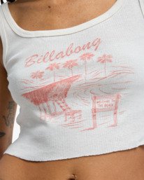 4 In My Dreams - Short Sleeve T-Shirt for Women White EBJZT00457 Billabong