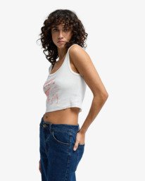 3 In My Dreams - Short Sleeve T-Shirt for Women White EBJZT00457 Billabong