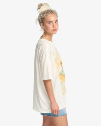 3 Sunset Mindset - Short Sleeve T-Shirt for Women White EBJZT00462 Billabong