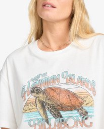 3 On Vacay - T-Shirt à manches courtes pour Femme Blanc EBJZT00468 Billabong