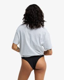 1 In The Beyond - T-Shirt &agrave; manches courtes pour Femme Gris EBJZT00469 Billabong