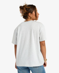 1 In The Beyond - Short Sleeve T-Shirt for Women Grey EBJZT00469 Billabong