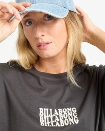 4 In The Beyond - Short Sleeve T-Shirt for Women Black EBJZT00469 Billabong